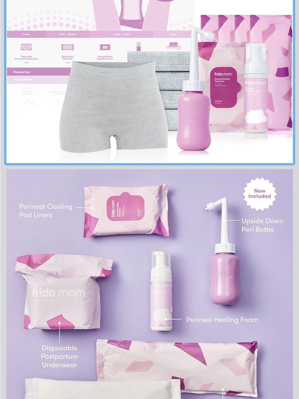 Frida Mom 11pc Postpartum Essentials Kit Gift Set - Picture 7 of 7